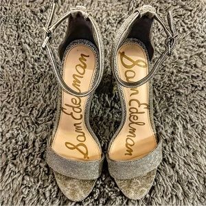 LIKE NEW- SAM EDELMAN size 8.5 heels